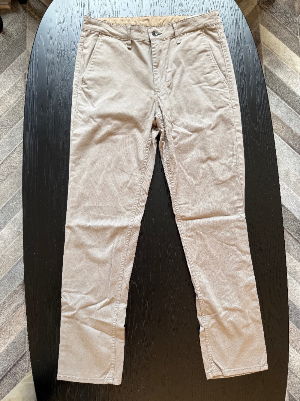 Rag & Bone Standard Chino Pant (Size 33), Light Grey